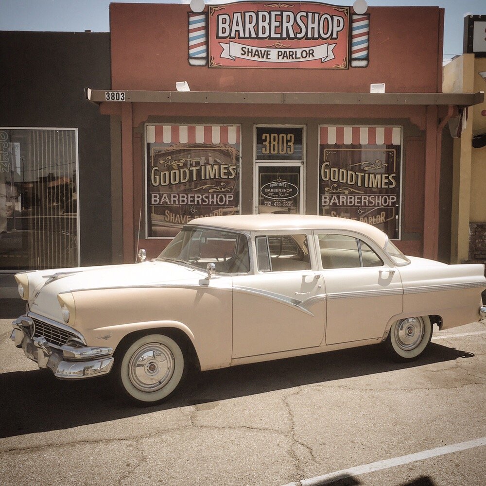 Good Times Barbershop Shave Parlor 3803 W Sahara Las Vegas Nevada Barberia