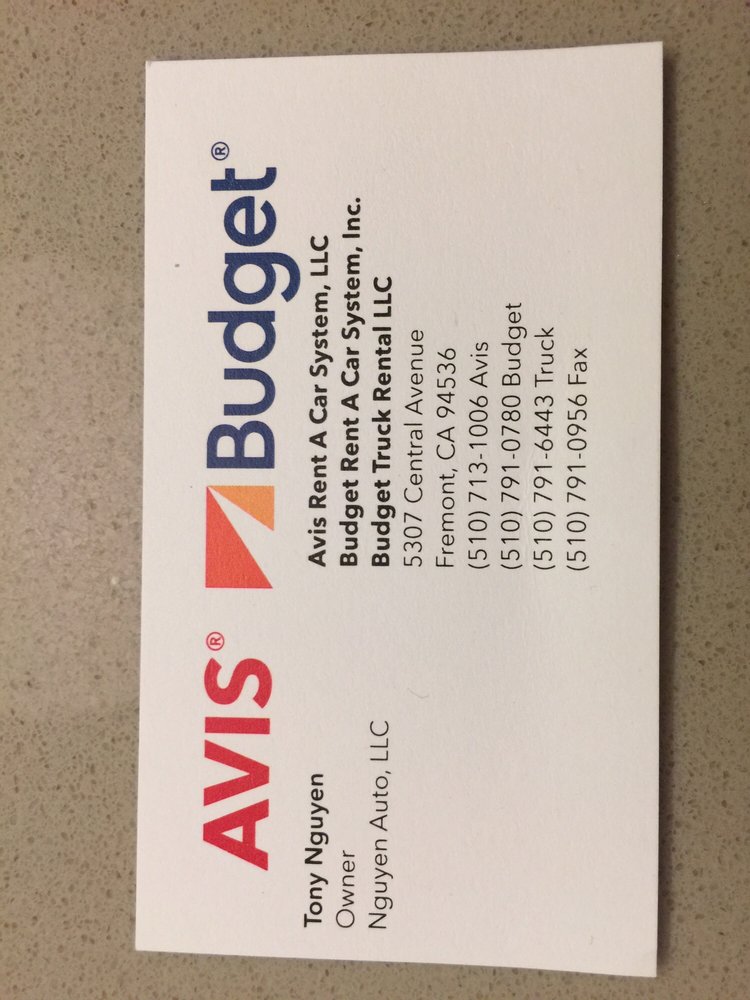 Avis 12 Reviews Car Rental 5307 Central Ave, Fremont