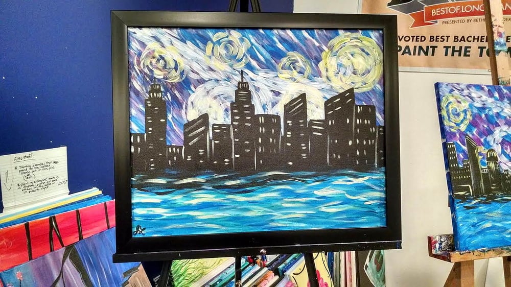 This is the painting we were supposed to be imitating... or ...