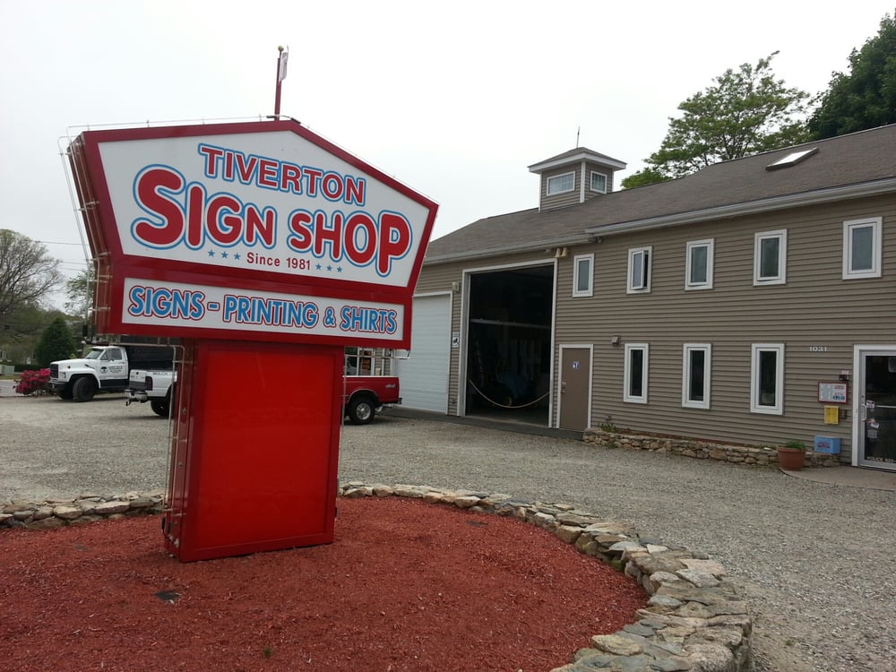 Tiverton Sign Shop Signmaking 1031 Stafford Rd, Tiverton, RI