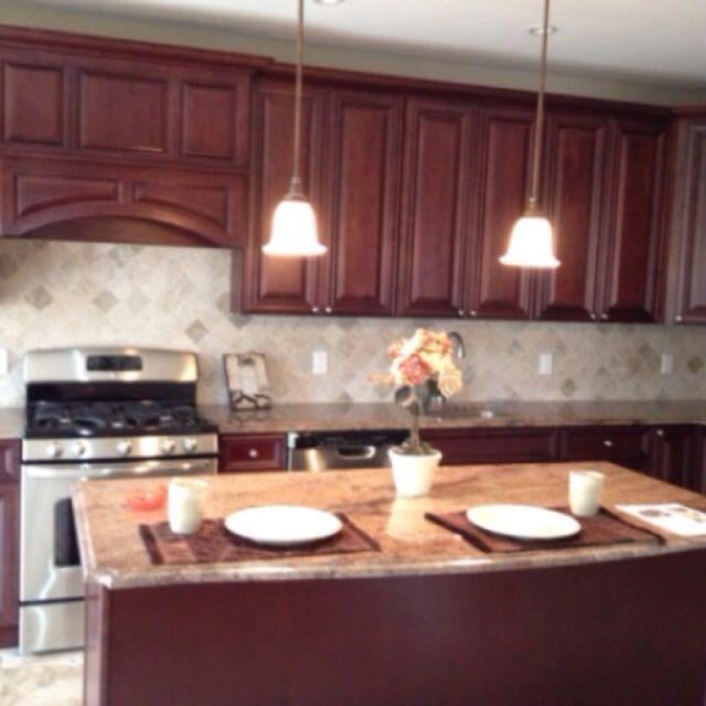 Another Satisfied Customer Rosewood Granite Countertops And Island Photo Of Richmond Stone Fabricators Staten Island Ny United States Another Satisfied