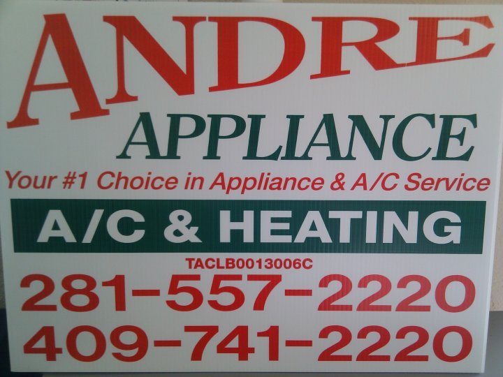 image of business Andre Appliance AC & Heat
