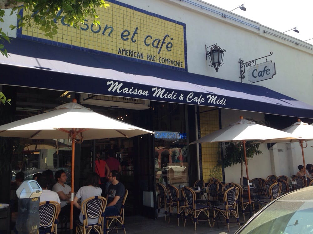 Cafe Midi La Brea Los Angeles Cafe Midi La Brea Los Angeles