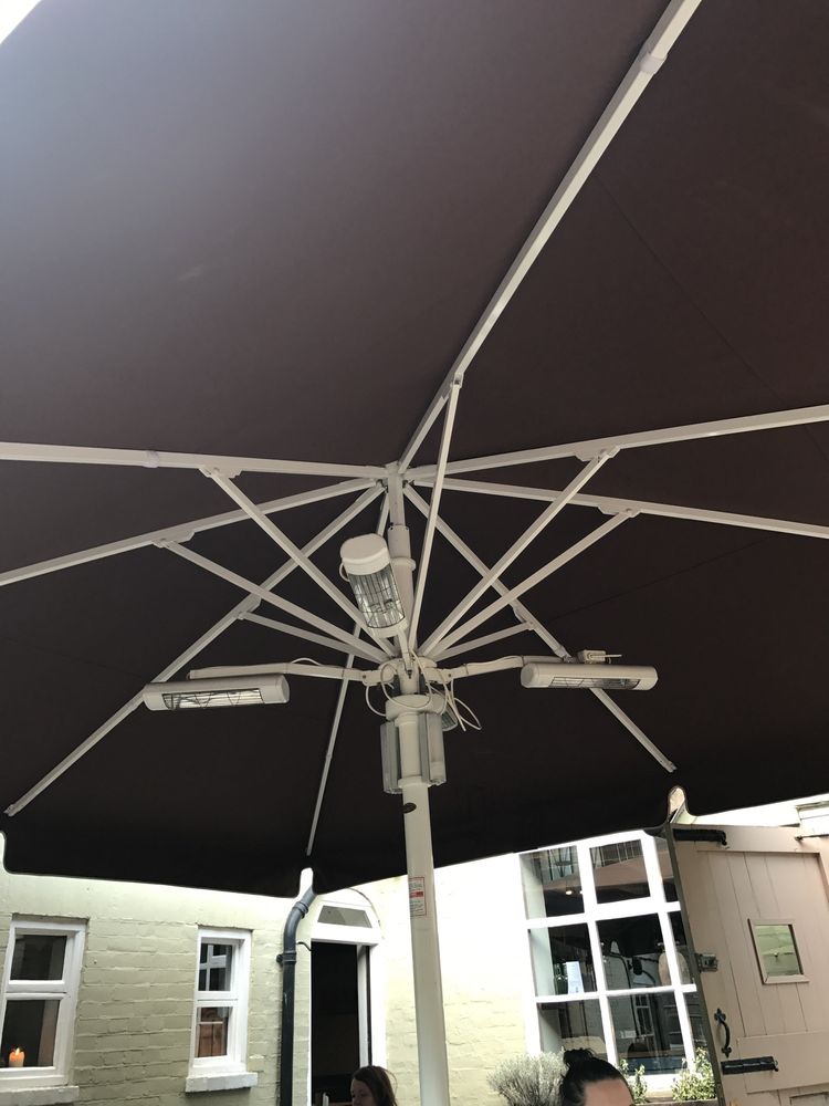 heated umbrella yelp