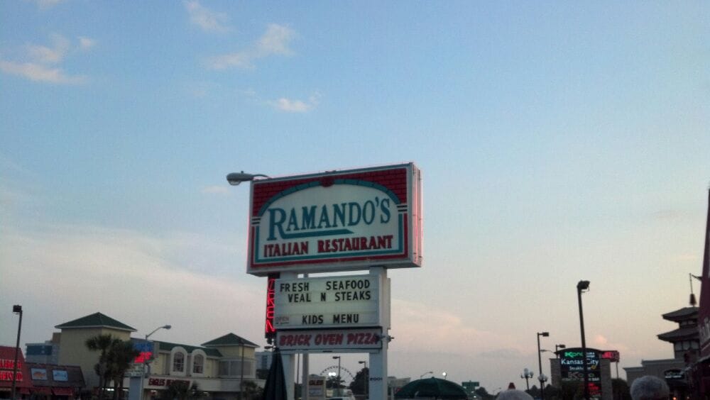 Ramando S Italian Restaurant Myrtle Beach Sc Ramando S Italian Restaurant Myrtle Beach Sc