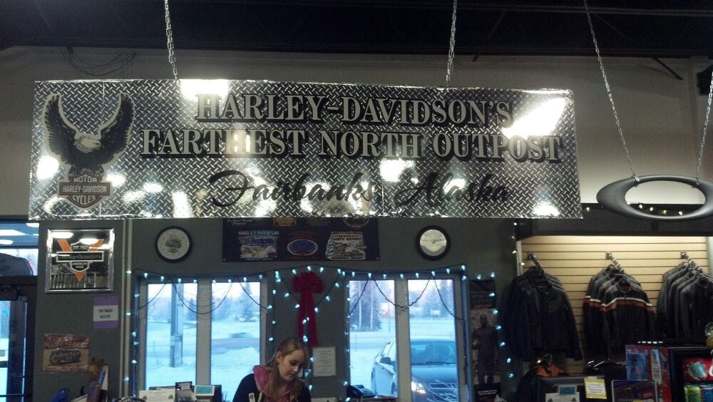 Harley Davidson Farthest North Outpost Motorcycle Dealers 1450