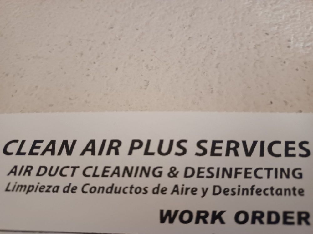 Clean Air Plus Services