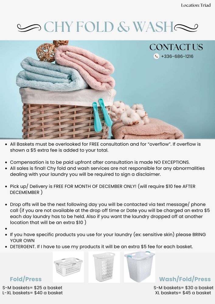 Chy Fold & Wash Services