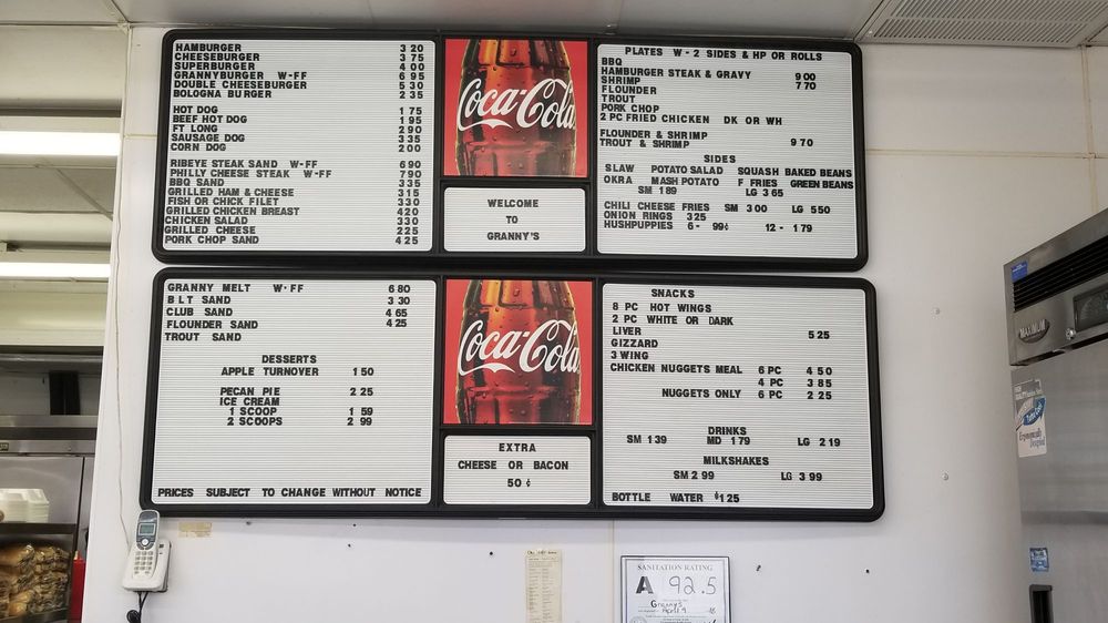 Granny’s DriveIn 17 Photos Fast Food 140 Wade Ave, Louisburg, NC