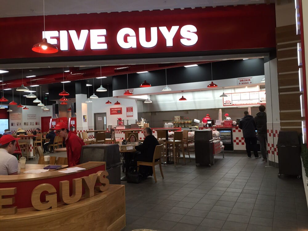 Five Guys 22 Photos & 14 Reviews Burgers Barrhead Road, Nitshill