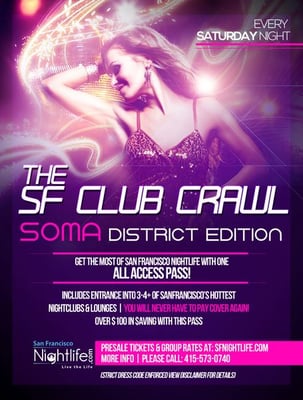 sf club crawl club crawl potrero hill san francisco ca phone potrero night club flyers
