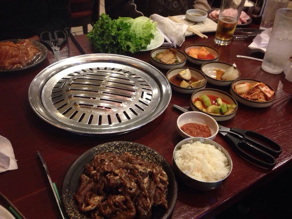Korean Bbq Beef And En Bulgogi Side Dishes Yelp Photo Of Seoul Garden Nashville Tn United States Korean Bbq