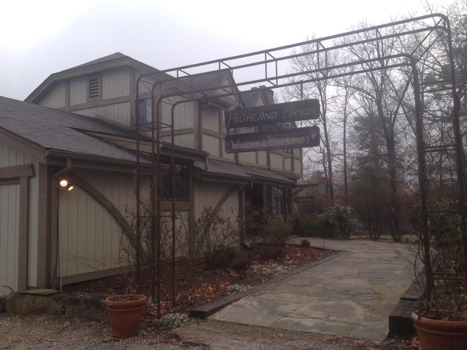 Highland Manor Winery Wineries 2965 S York Hwy, Jamestown, TN