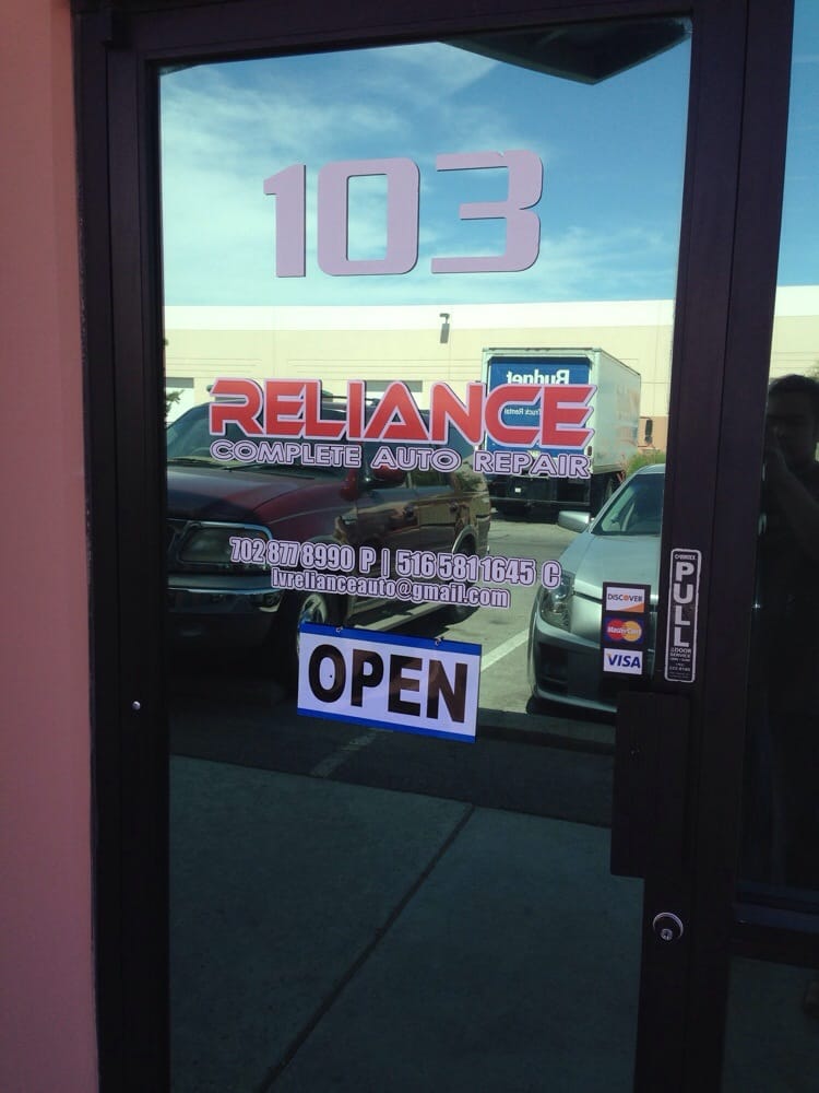 Reliance Complete Auto Repair Auto Repair 3013 N Rancho Dr, Las