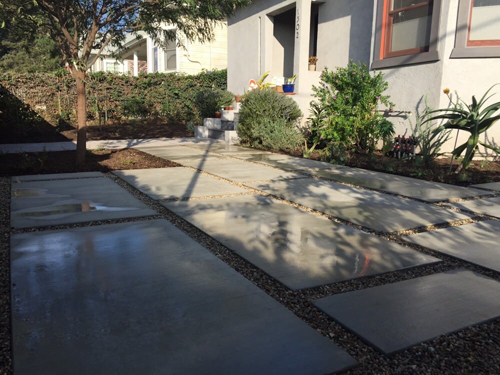 Poured In Place Concrete Pavers Patio And Walkway With Del Rio Photo Of All American Landscape La Crescenta Ca United States Poured In
