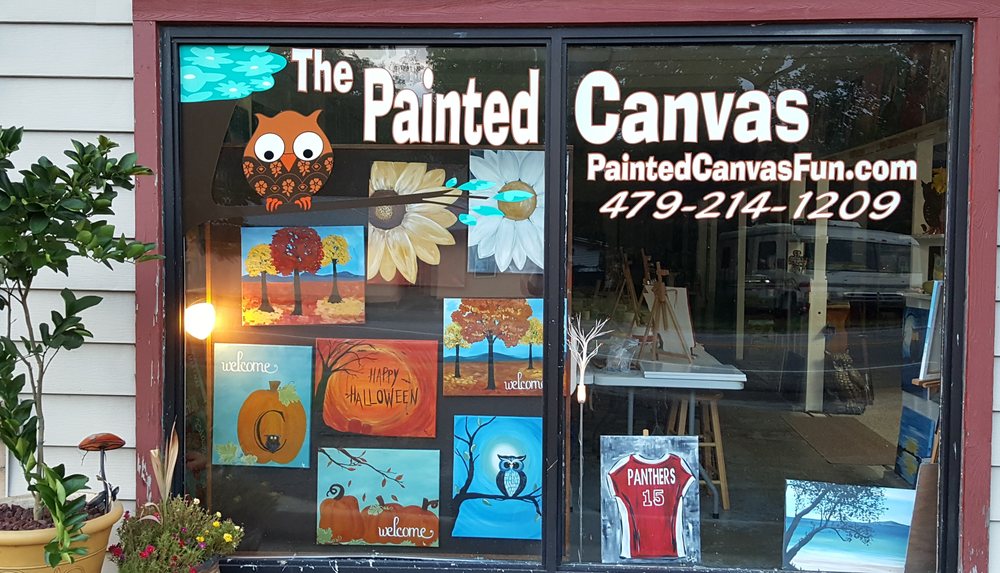 the painted canvas paint sip 1208 w main clarksville ar