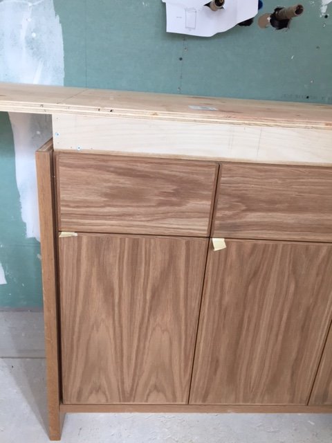 Not Finished Yet Still Have To Tile Around The Vanity Walls And Photo Of Woodley Furniture Cabinetry Los Angeles Ca United States Not