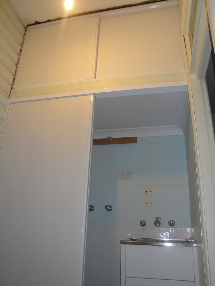 Laundry Cavity Cleverly Behind Sliding Doors Yelp Photo Of Reflections Built In Wardrobes Blacktown New South Wales Australia Laundry