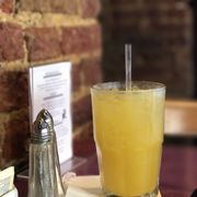 Photo of Cuzzin's Caribbean Restaurant & Bar - Charlotte Amalie, Virgin Islands, U.S. Virgin Islands. Passion fruit juice! Extremely refreshing!!