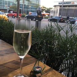 Spaghettini & the Dave Koz Lounge - Beverly Hills, CA, United States. View from their outside table.