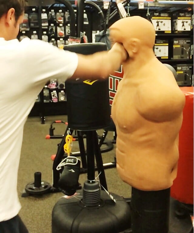 We Love This Punching Bag Man Yelp Photo Of Sports Authority Rapids Mn United States We Love This