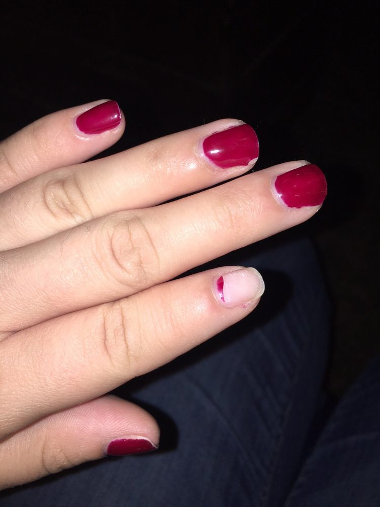 One Nail Totally Ruined Yelp Photo Of Nail Skin Day Spa Round Rock Tx United States