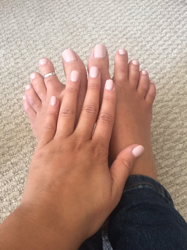 My Usual Acrylic Overlay On Natural Nails With Gel Polish And A 5 Photos For Holly Nail S