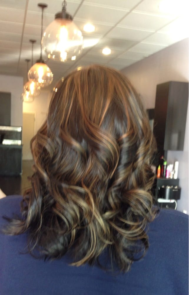 Under Crown Area Hilights | my hair was a dark brownish black erika did carmel Under Crown Area Hilights | my hair was a dark brownish black erika did carmel