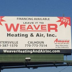 Weaver Heating And Air Conditioning Hvac 180 Photo Of Weaver Heating And Air Cartersville Ga United States