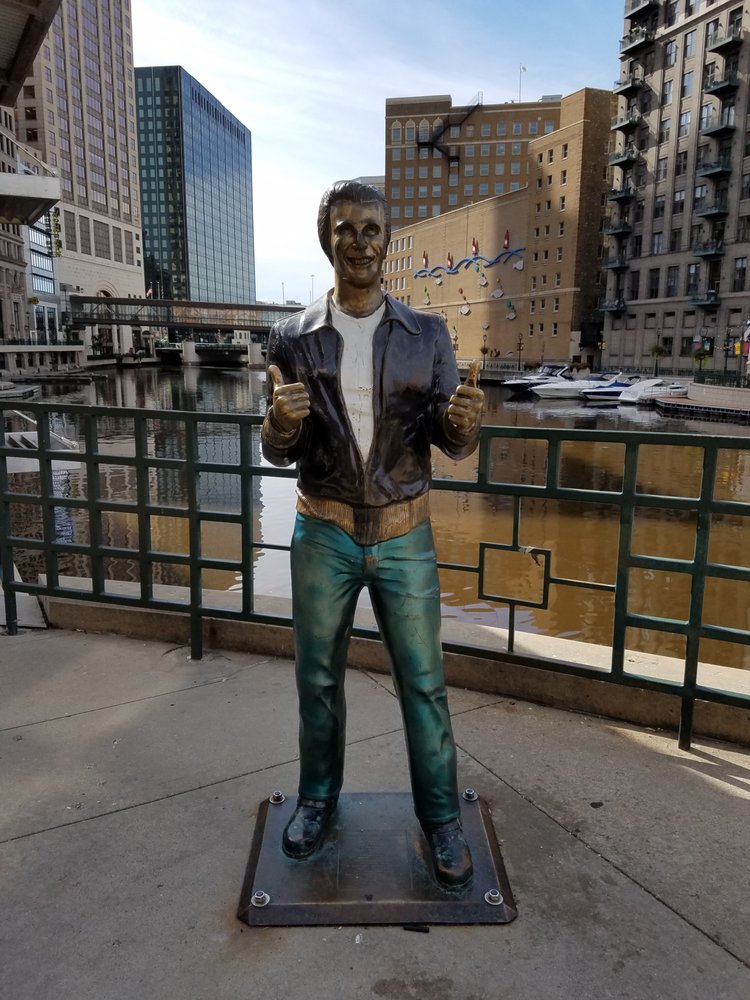 Bronze Fonz 43 Photos & 61 Reviews Landmarks & Historical Buildings 100 E Wells St