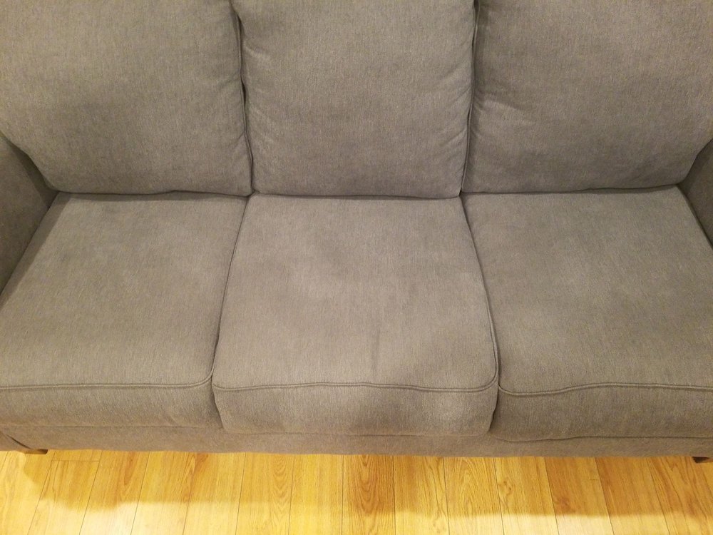My Beautiful Couch After Menni Used His Magic And The Stain Photo Of Mark It Clean Carpet Upholstery Cleaning Long Beach Ca United