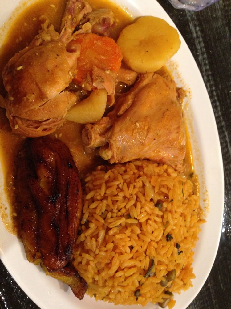arroz con gandules y pollo