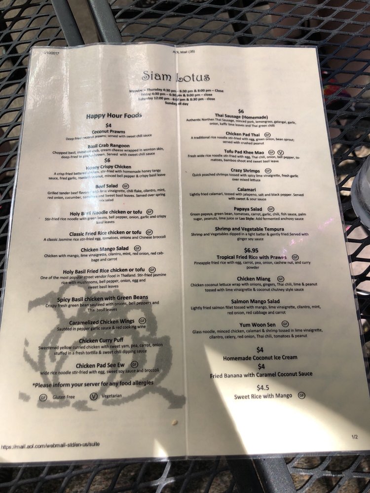 Siam Lotus Happy Hour Yelp Photo Of Siam Lotus Asian Kitchen Bar Beaverton Or United States