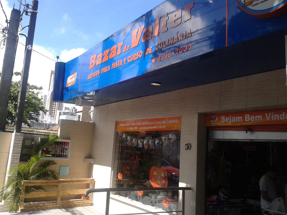 bazar do valter party supplies r das rosas 30, pituba, salvador