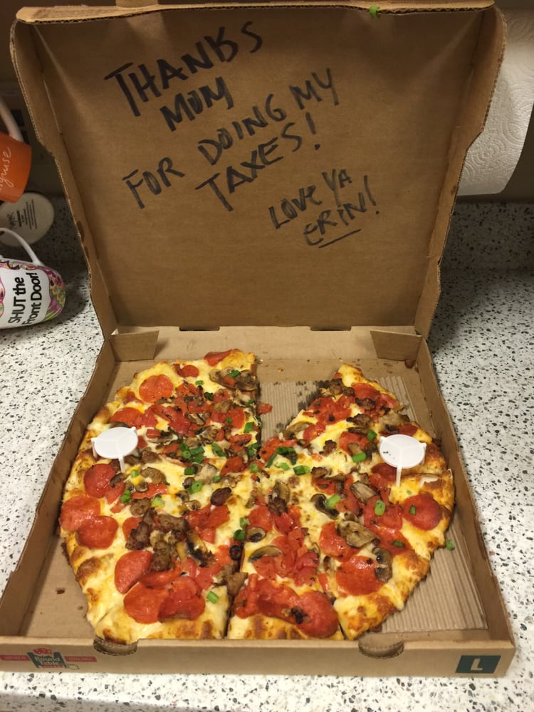 Thx For The Quick Delivery And Sweet Message Yelp Photo Of Round Table Truckee Ca United States Thx For The
