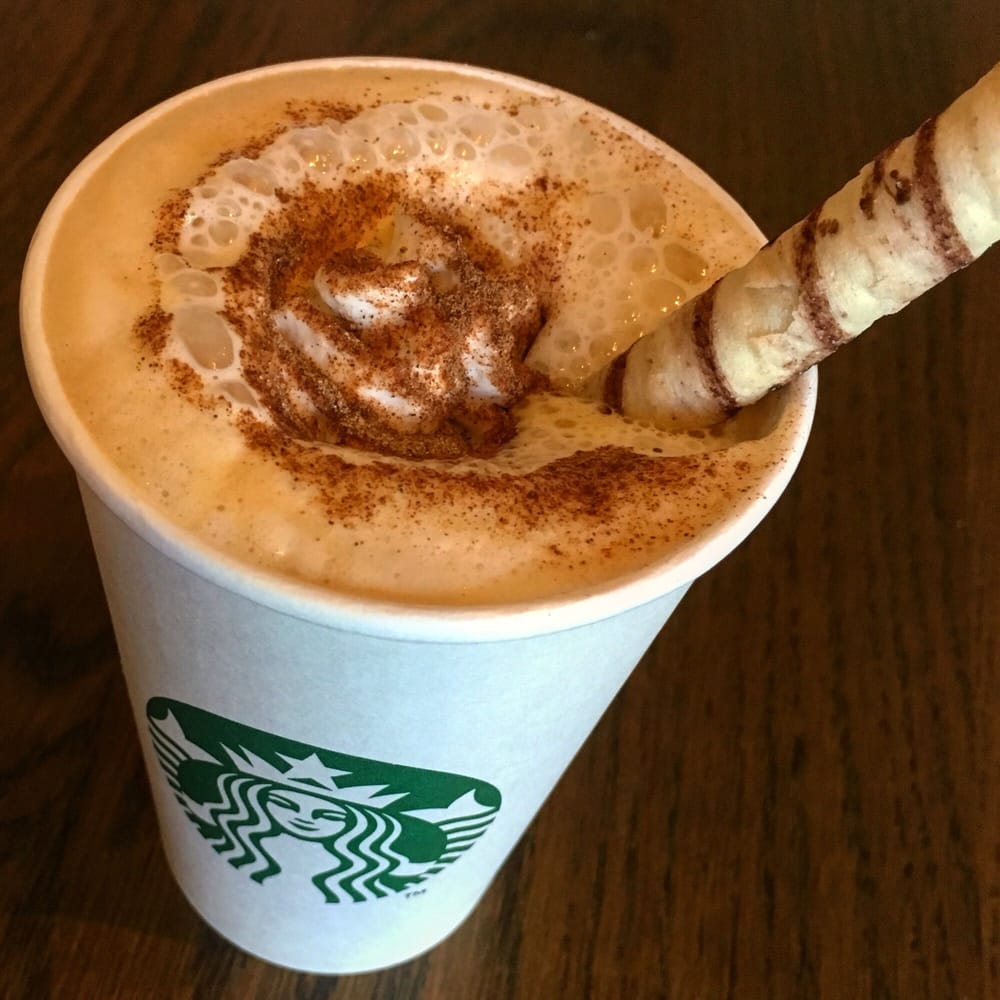 Psl whip cinnamon dolce sprinkle extra hot with cookie straw Yelp