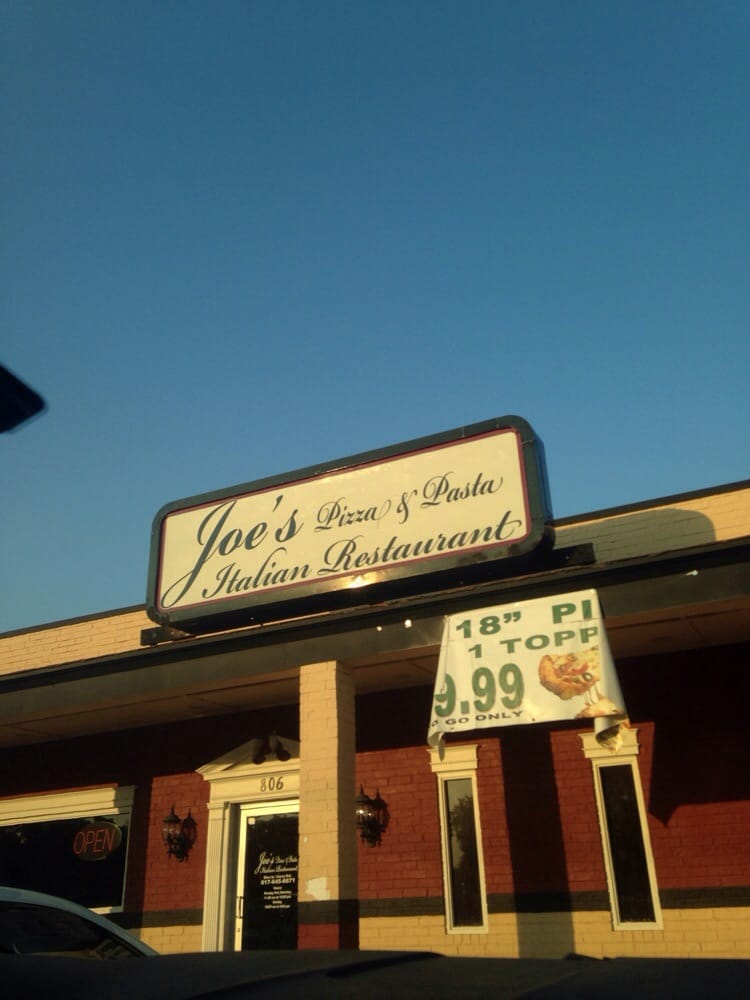 Joe’s Pizza & Pasta Restaurant CLOSED Pizza 806 N Main St, Cleburne, TX Restaurant