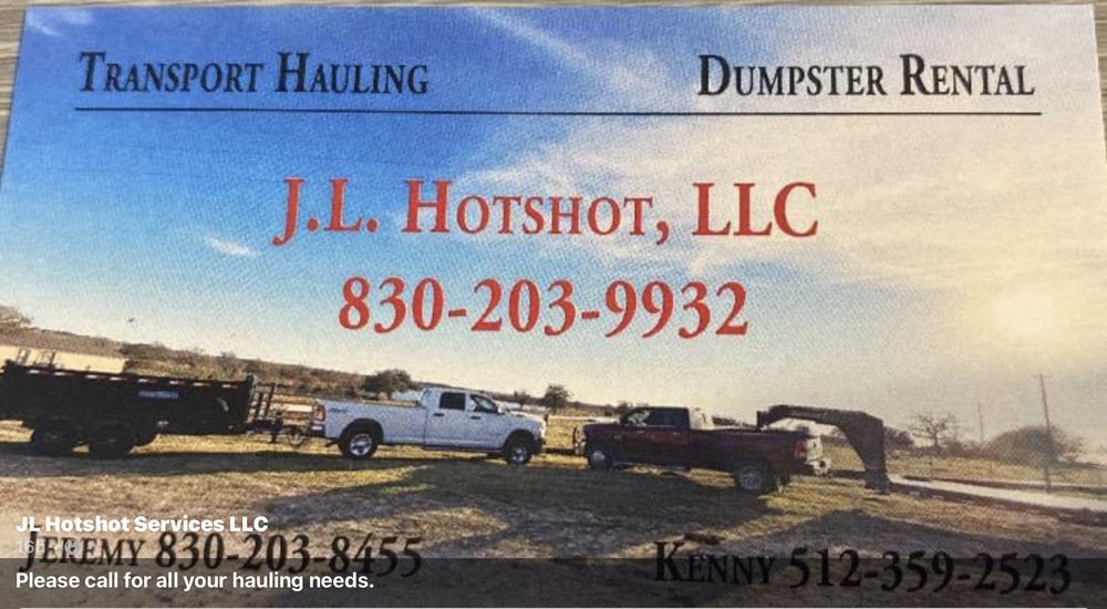 J L Hotshot & hauling