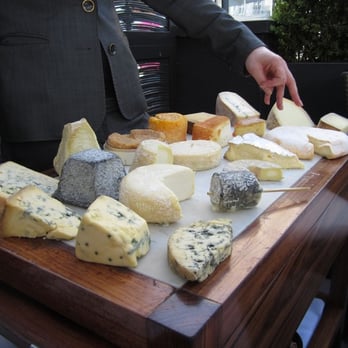 Look at that cheese plate!
