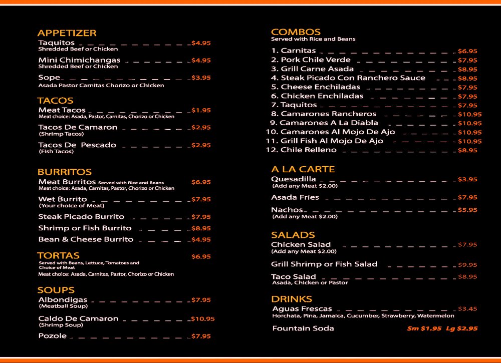 Don romans menu yelp