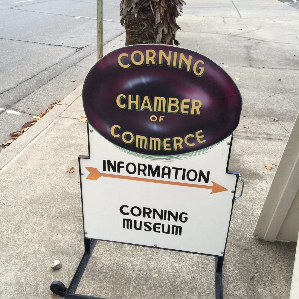 Corning Chamber of Commerce 1110 Solano St, Corning, CA Phone