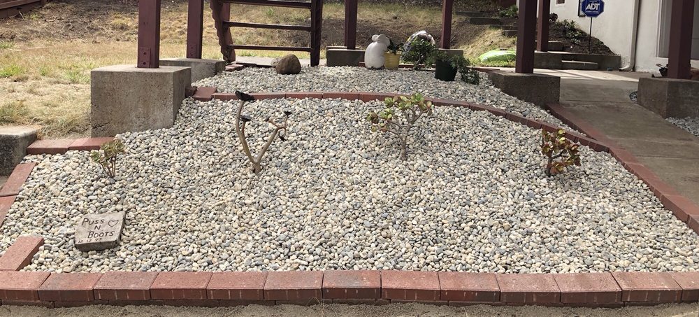 Easy Diy Project Removed Weeds Under Patio And Replaced With Rock Photo Of Broadmoor Landscape Supply South San Francisco Ca United States Easy