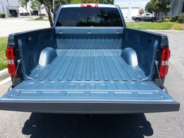 Chevy Stealth Gray color matched Line-X bedliner - Yelp