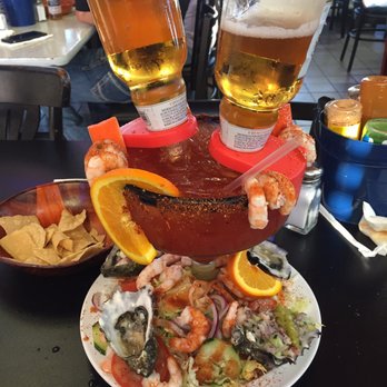 Mariscos Costa Azul 56 Photos 61 Reviews Seafood 4815 E Photo Of Mariscos Costa Azul Fresno Ca United States Michelada With 2