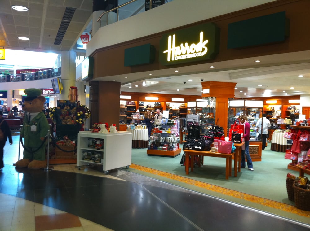 Harrods North Terminal Souvenir Shops Gatwick Airport North