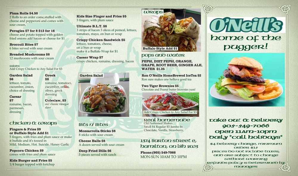 Real At O’Neill’s