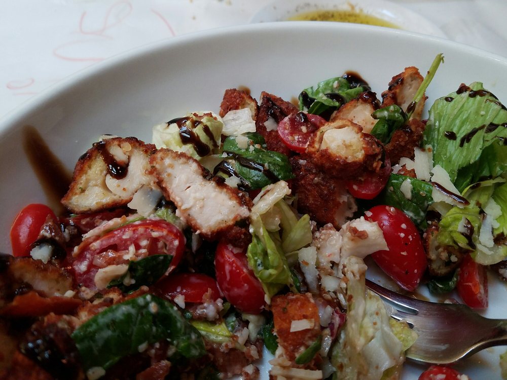 macaroni grill parmesan crusted chicken salad recipe