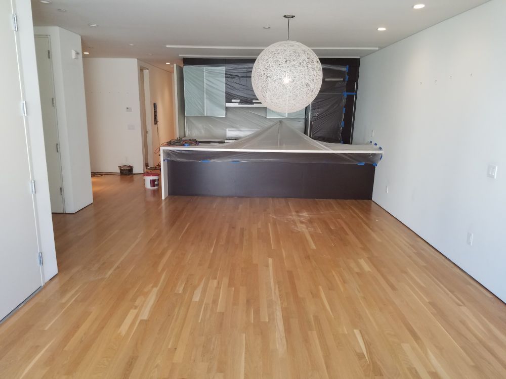 Prep Work Before Sanding Is Key To Keep Dust Out Of Cabinets Yelp Photo Of Golden Hardwood Floor San Francisco Ca United States Prep Work