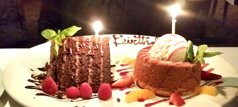 Chocolate Layer Cake And Mastros Signature Warm Butter Cake Yelp
