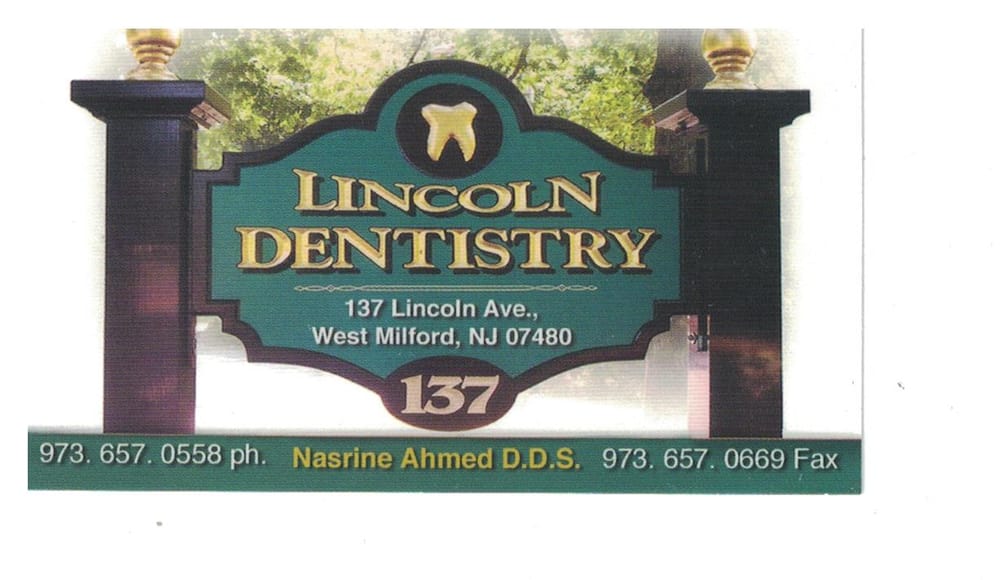 Lincoln Dentistry Dentists 137 Lincoln Ave, West Milford, NJ